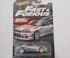 Hot Wheels Nissan Skyline GT-R (BNR34)