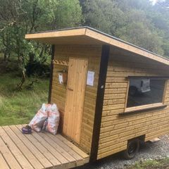 10-Person Mobile Wood-Fired Sauna + Cold Plunge