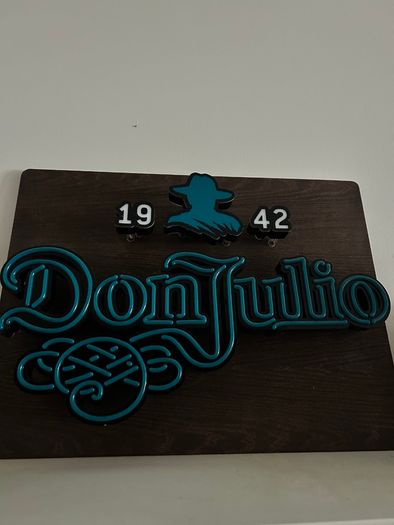 Don Julio custom LED sign