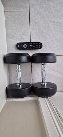 brand new 2x12.5kilo dumbbells