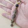 Vintage 12 Unique Eyes Himalayan Tibetan Agate Dzi Bead Pendant Necklace Image 5