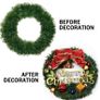 Green Christmas Garland Decorations,50Feet/15.5 M Christmas Tinsel Garland Artificial Greenery Garland Decorations (FREE POSTAGE) Image 6