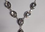 White Topaz Necklace