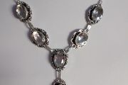 White Topaz Necklace