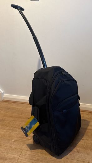 Rolling Backpack / Travel Bag with Wheels & Handle - Like New