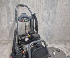Hyundai Petrol Pressure Washer + Stainless Steel Surface Cleaner