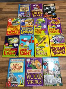 14 x Horrible Histories Books