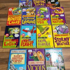 14 x Horrible Histories Books