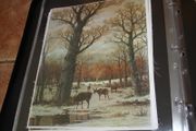 unframed silk picture