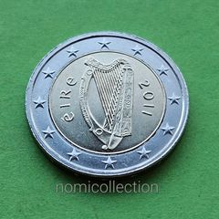 Ireland 2011 year Uncirculated 2 Euro coin.