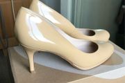 LK Bennett Nude Patent Heels