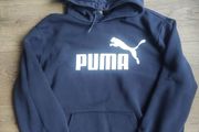 PUMA Essentials Big Logo Hoodie  Navy Blue  Size L