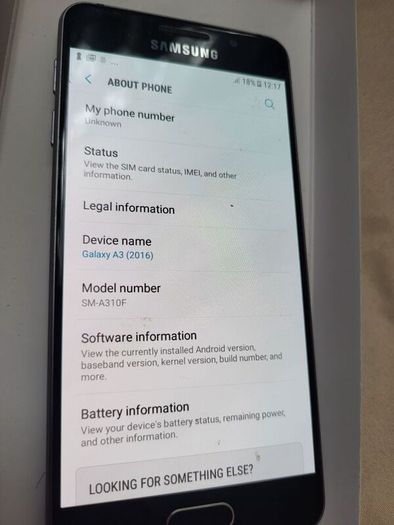 Samsung galaxy A3