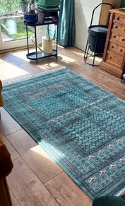 Hand Woven Kashmiri Wool Rug - New and Unused