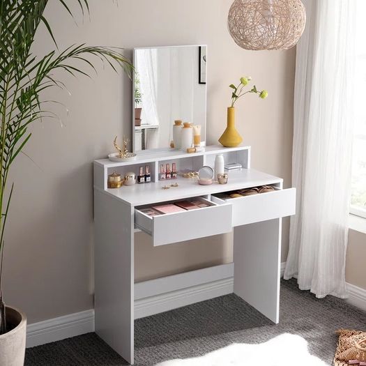 Dressing Table with Mirror without Stool (FREE POSTAGE)