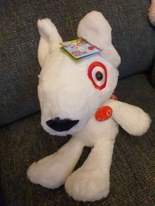 Target Bullseye Dog Plush Toy Teddy Brand New Only Available in the USA