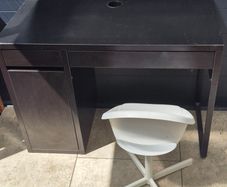 IKEA Micke desk and kids Chair.