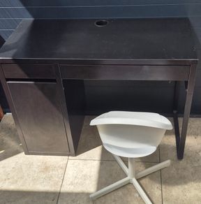 IKEA Micke desk and kids Chair.