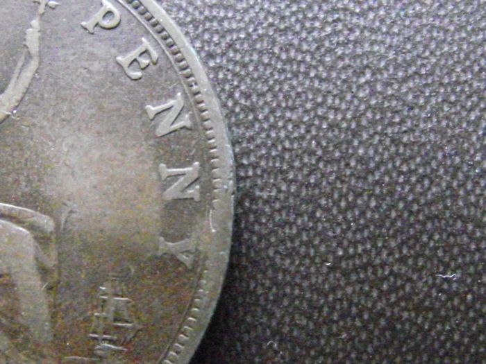 1888 Great Britain Victoria. One Penny