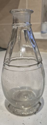 Vintage Art Deco glass decanter