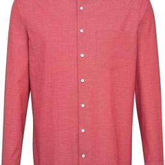 Seidensticker Men's Business Shirt, Non-Iron, Red, Size XXL / 45