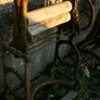 Antique Victorian Iron Mangle - Flower Bed Image 3