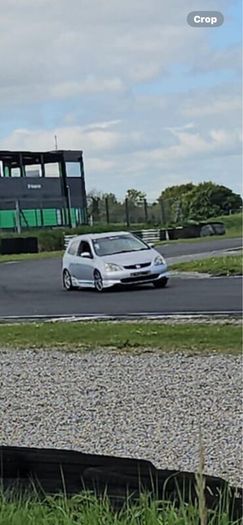 Ep3 track car  +  twin axle trailer