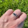 Vintage ladies 9ct gold  dress ring Image 8