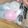 20 Cotton Ball String Fairy Lights Image 3