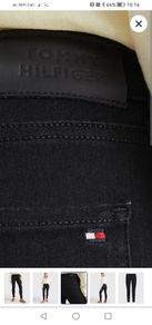 Tommy Hilfiger Harlem ultra skinny black jeans 30/32