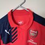 arsenal 2016 polo shirt size medium ptp 19" in excellent condition Image 3