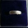 Vintage Hand Engraved Sterling Silver 925 Band Ring Size L1/2 - 2,7g Image 4