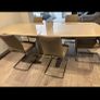 Tempered Glass Table and 6 Chairs Image 3