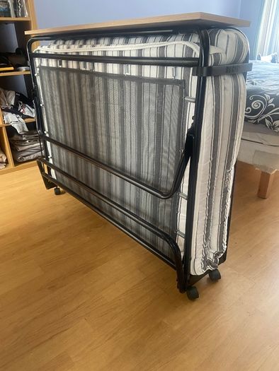 Jaybe Supreme Automatic Folding Bed with Airflow Mattress