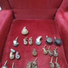 Antique Lot of Furniture Castors