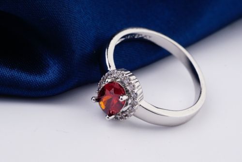 White Gold Plated Ring