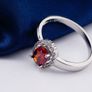 White Gold Plated Ring Image 2