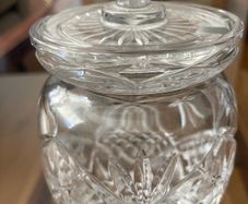 Crystal Jar - Jam or Sweet Jar.