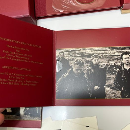 U2 : The Unforgettable Fire CD Limited Album with DVD 3 discs (2009)