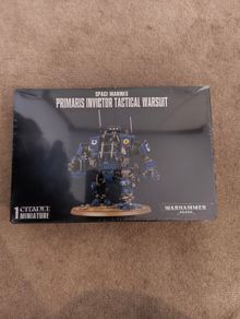 Warhammer 40k Invictor Tactical Warsuit