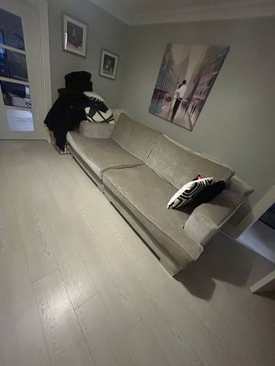 Double sofa & arm chair