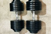 120kg Top Quality Branded Jordon Dumbbells 2 X 60 Kg