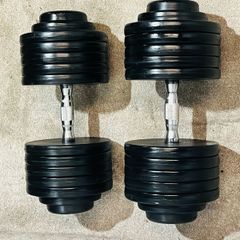 120kg Top Quality Branded Jordon Dumbbells 2 X 60 Kg