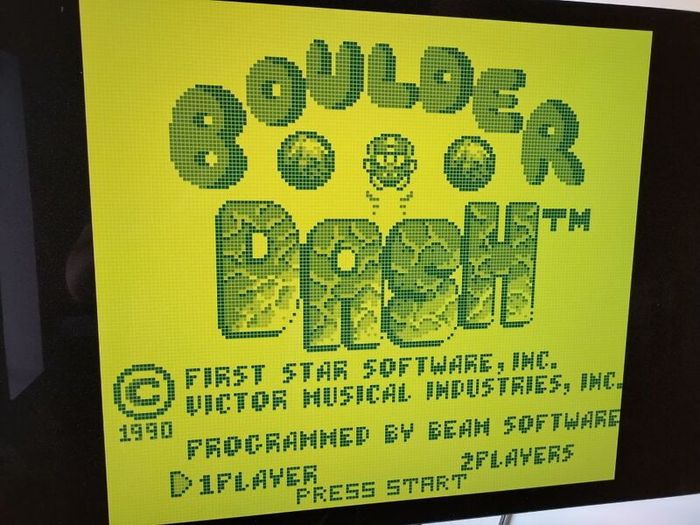Boulder Dash Nintendo Gameboy