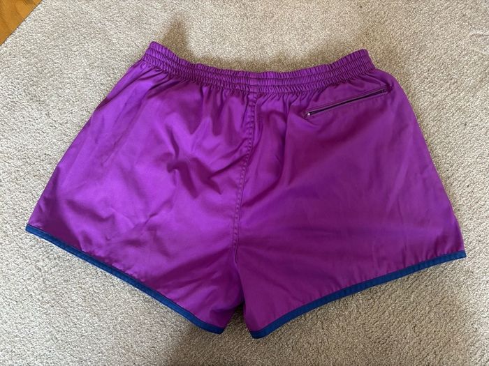 Vintage Human Race Sports Wear Purple Shorts (Size L)