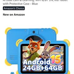 Gleeso kids tablet Android 15 7 inch screen