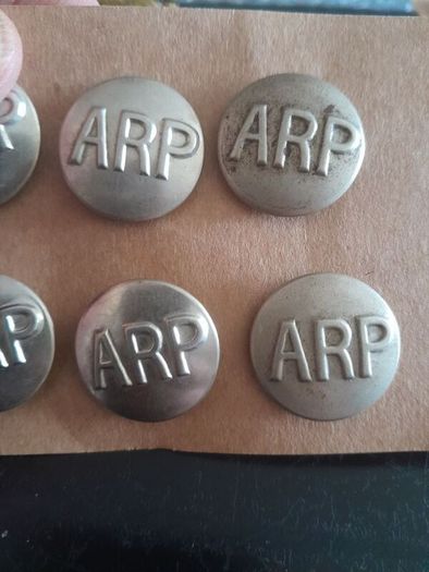 old a.r.p buttons