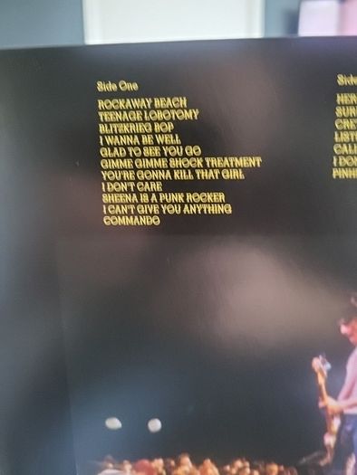 Ramones Its Alive 2 RSD limited edition numbered 2 vinyl