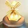 Vintage Brass Windmill In great Vintage Condition Image 6