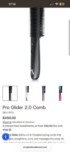 Pro Glider Thermal Comb